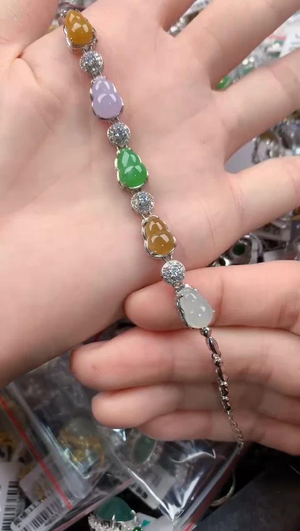 银S925镶嵌戒指翡翠111           1