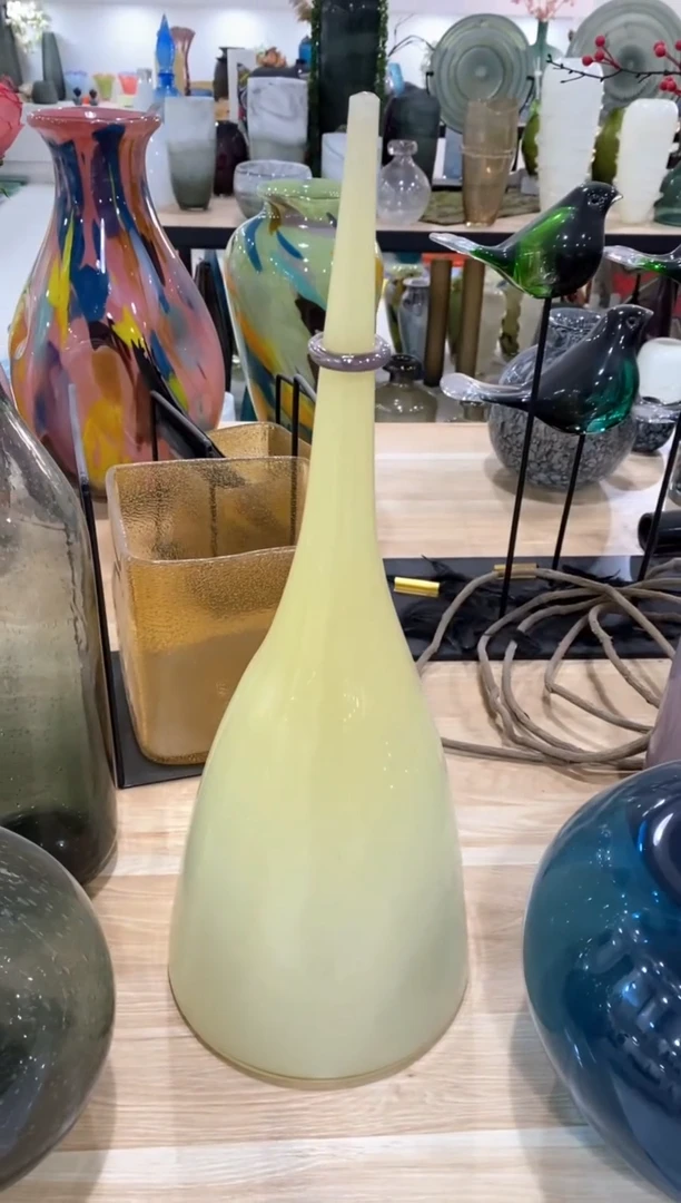 【闪购商品】琉璃慕忆家花瓶女神快乐