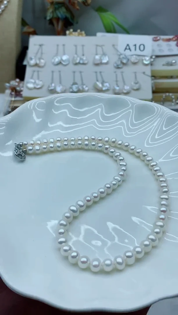 颈饰未镶嵌淡水珍珠多样性发其一【非无瑕】