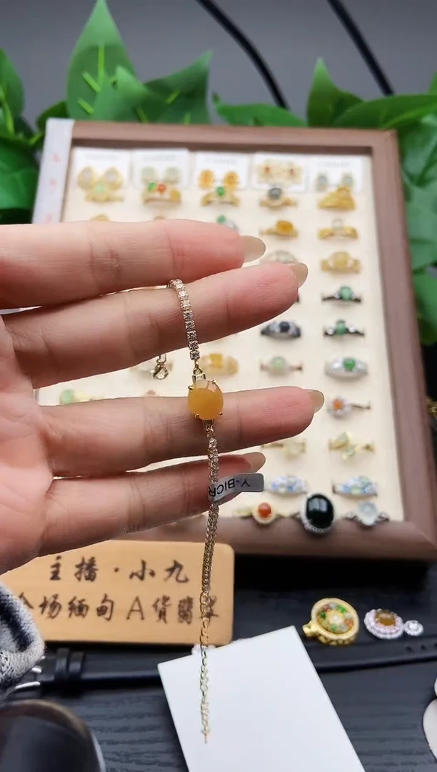 银S925镶嵌戒指翡翠12