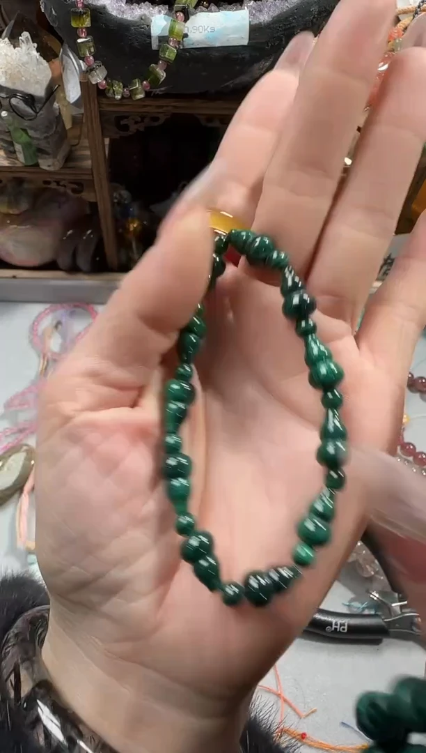 未镶嵌孔雀石手链435132123