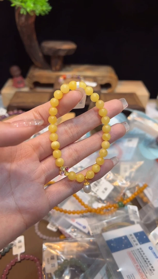 【闪购商品】琥珀手饰未镶嵌手饰@@E5761