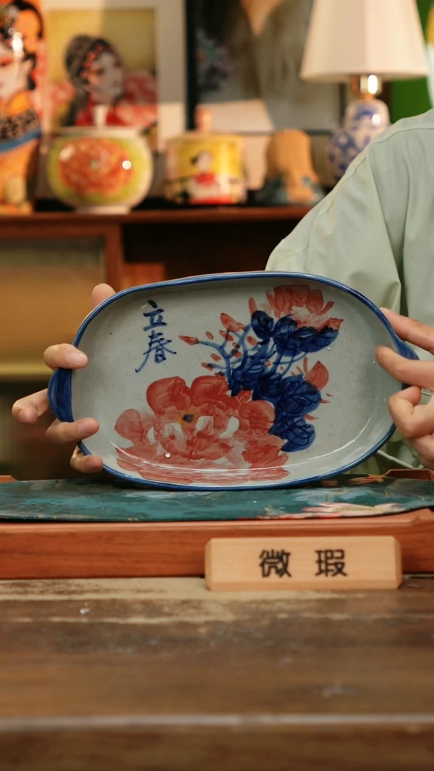 杯景德镇纯手工釉下彩精品茶具水杯