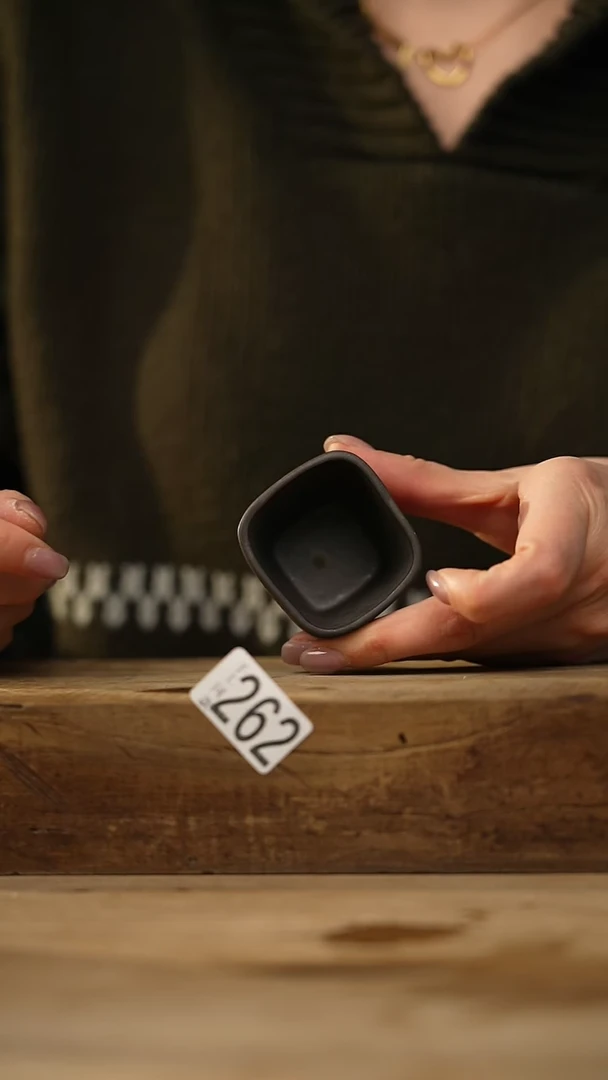 【闪购商品】瓷片秤砣系列·设计师丁念·四方主人杯