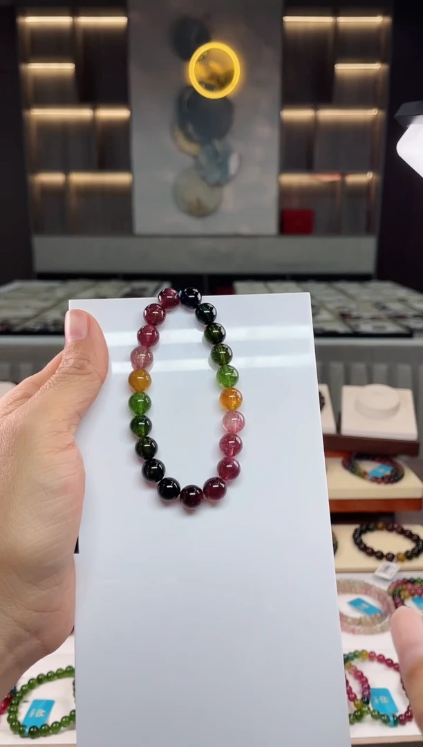 【闪购商品】碧玺单圈手串未镶嵌（多样性发一条）Q