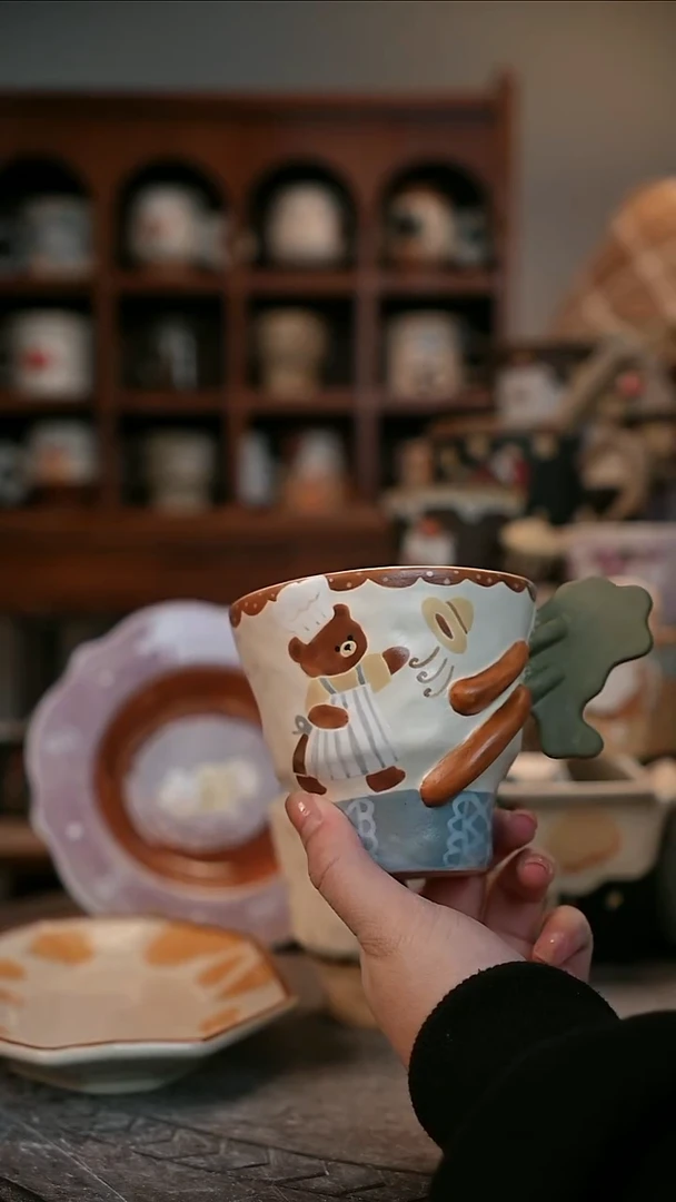 可爱川谷原创陶瓷12.18直播正品