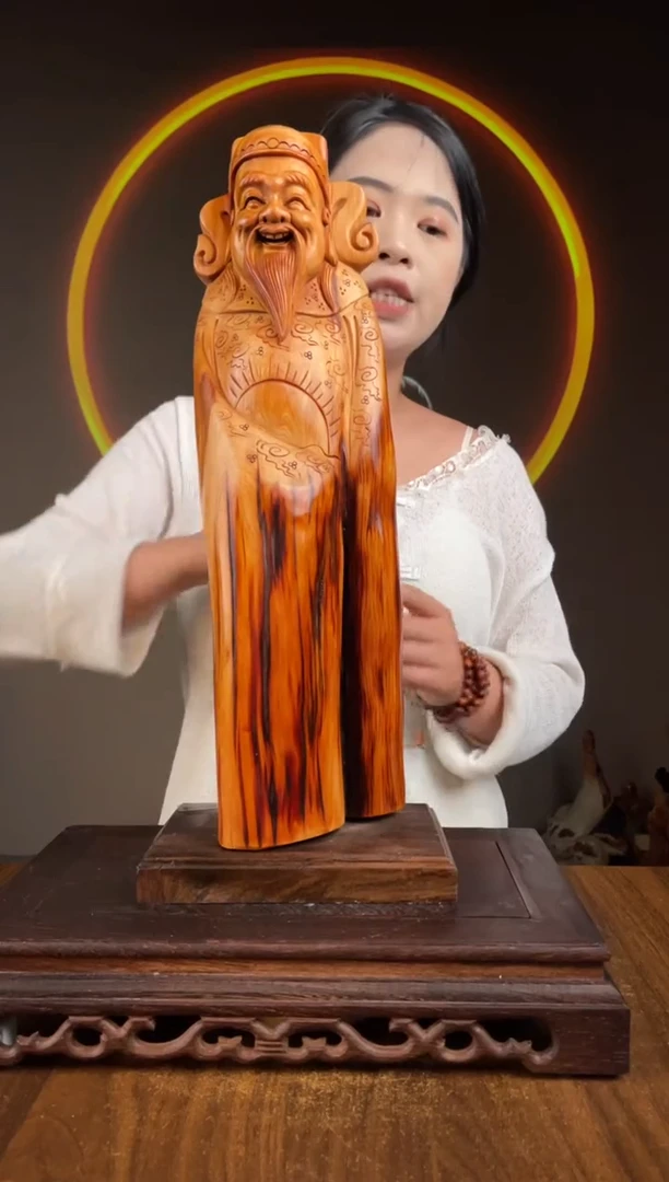 柏木（崖柏）手工摆件,先抢先得! 编号:387