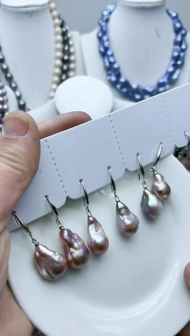 【闪购商品】淡水珍珠颈饰钛钢7