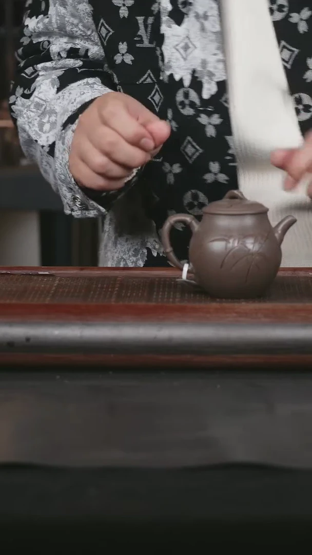 【闪购商品】紫砂茶壶12 原矿紫砂壶 天青