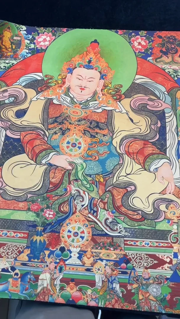 装裱画唐卡藏艺术阁手绘作品TK16025