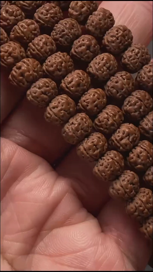 吊坠金刚菩提头货定制级老树王小金刚菩提108长串（8mm+)