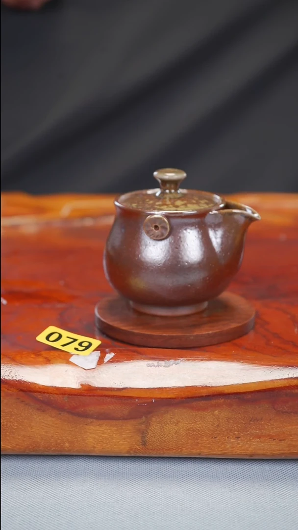 茶盏手工柴烧（壶）079