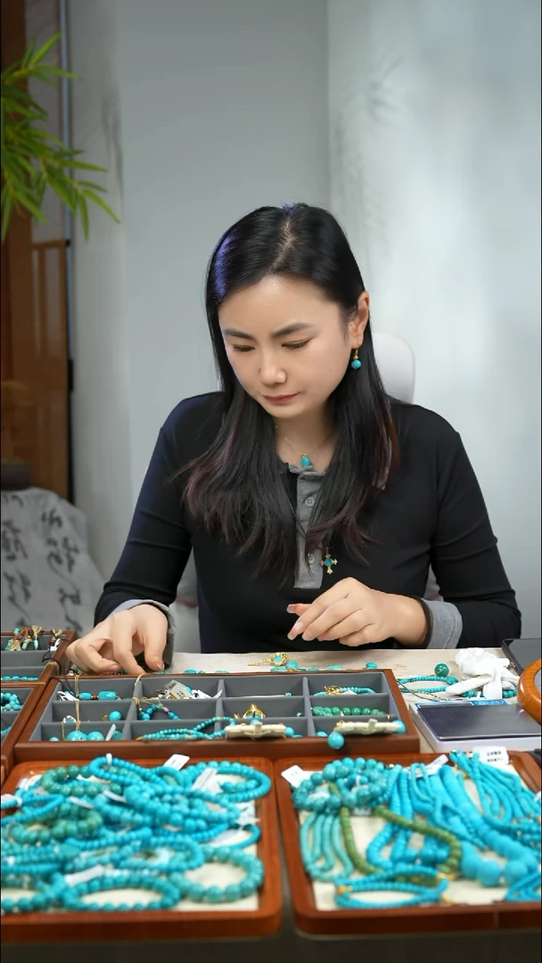 未镶嵌绿松石爱心心**动吊坠 多样性发一