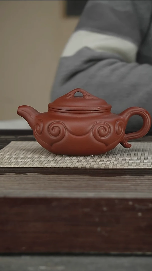 茶壶紫砂高工制，带证350CC89号