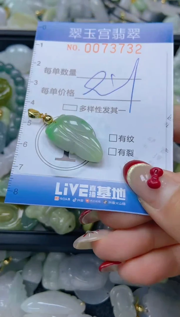 【闪购商品】翡翠颈饰未镶嵌闪购0073732