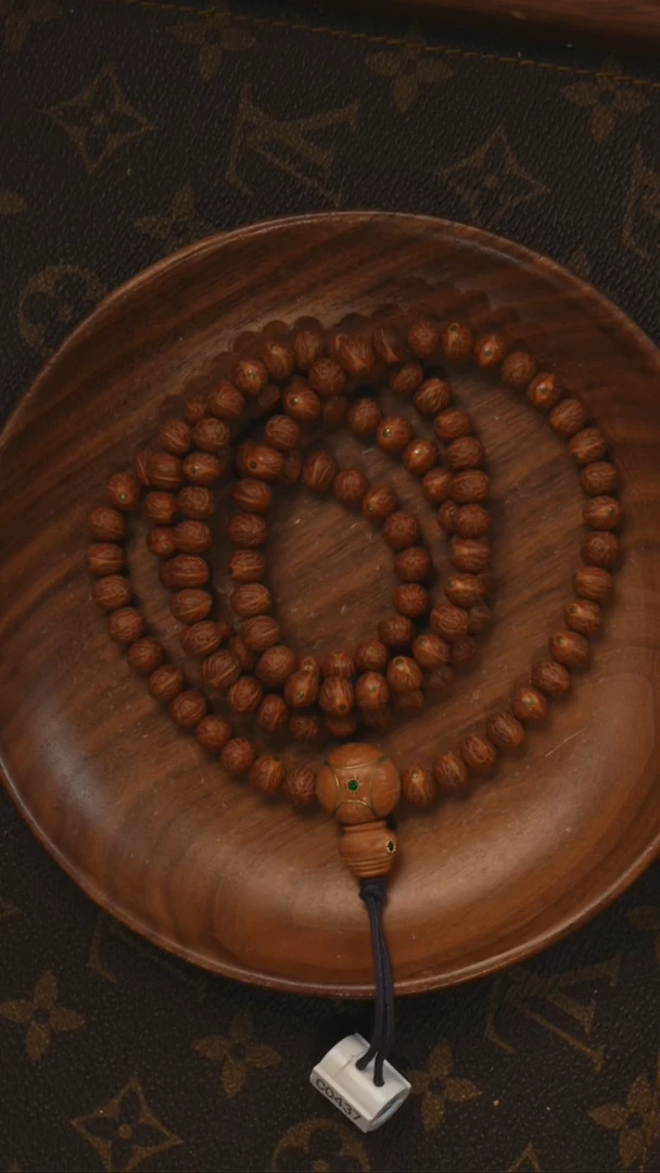 吊坠凤眼菩提S11金星铜钉款