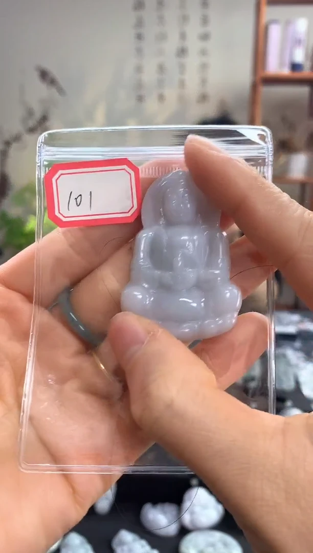 【闪购商品】翡翠颈饰未镶嵌观音101