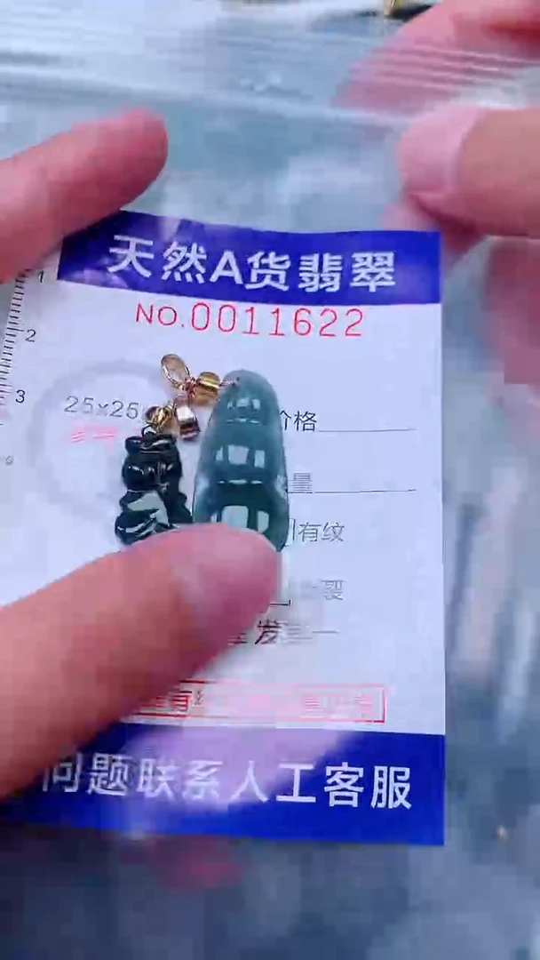 吊坠(不含链)未镶嵌翡翠1