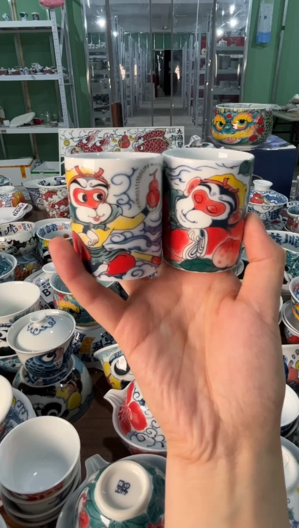 陶瓷昨明景德镇陶瓷：两个一组