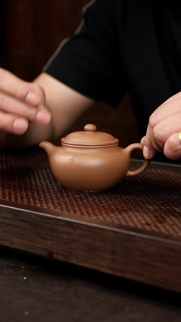 茶壶紫砂老段泥永福莲子