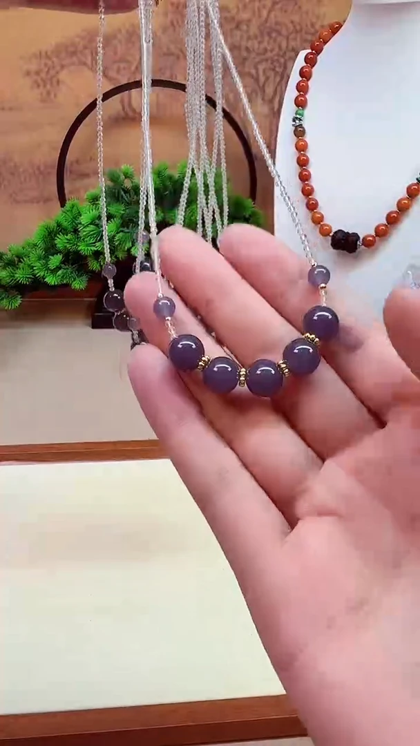 14K金镶嵌和田玉耳饰X148
