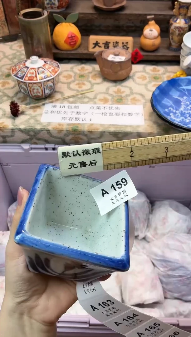 瓷器花**棠   A159