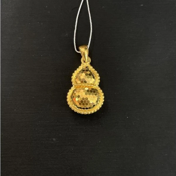 【金展珠宝】足金 鱼鳞葫芦吊坠