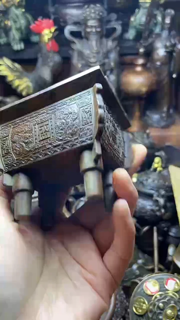 闪购链接，点击下单，有运费险，铜摆件