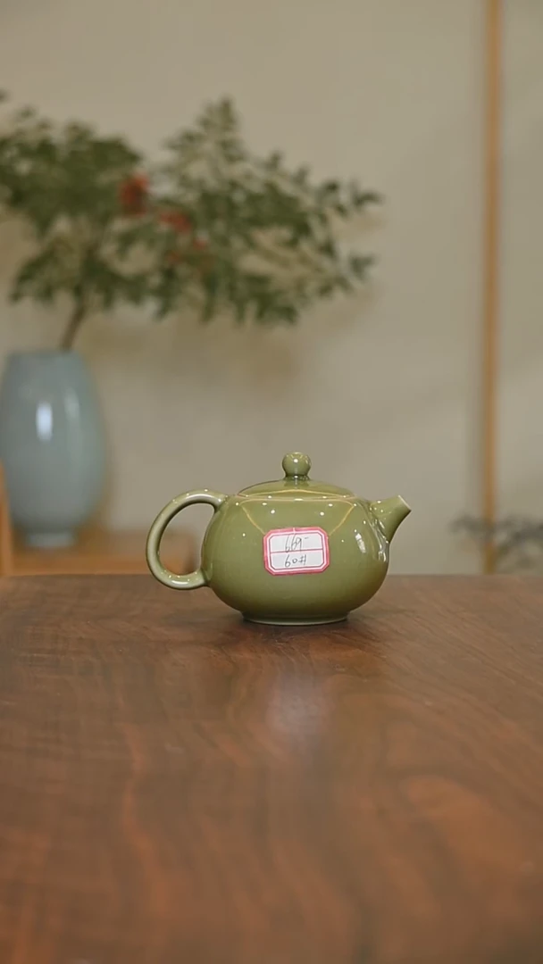 60#西施壶 矿石釉 微瑕 桑麻款