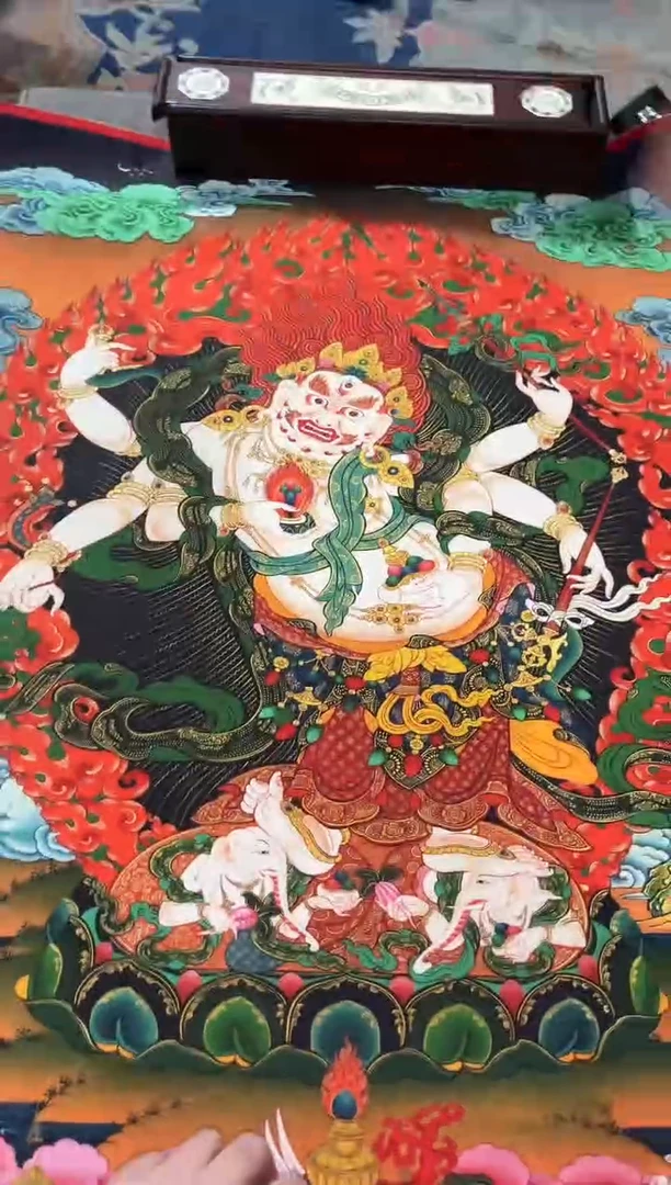 卷轴画卷轴画龙妹的唐卡链接tk16017