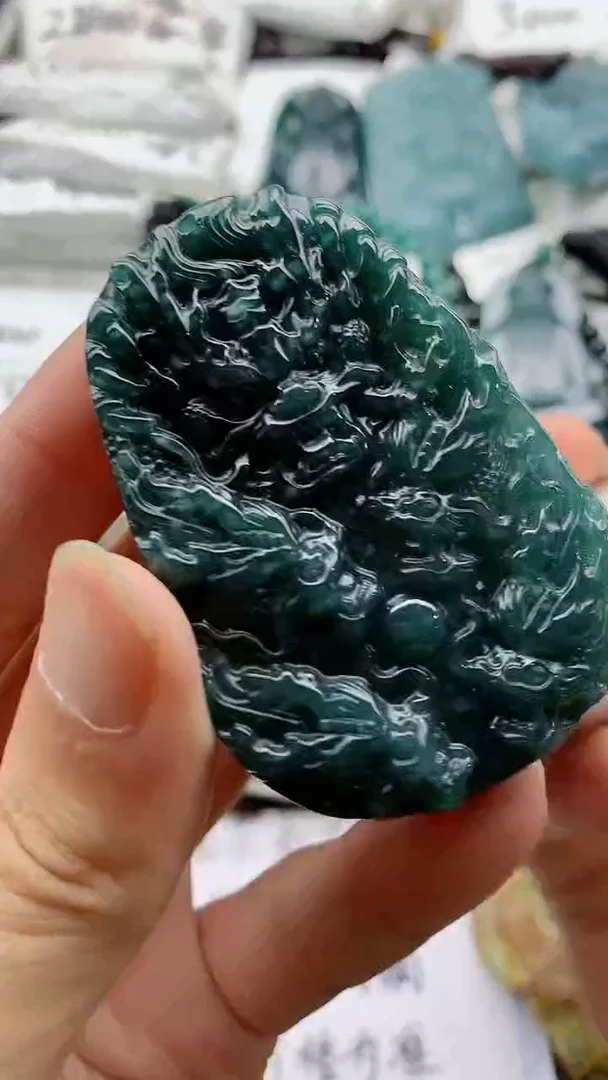 翡翠未镶嵌颈饰88888888