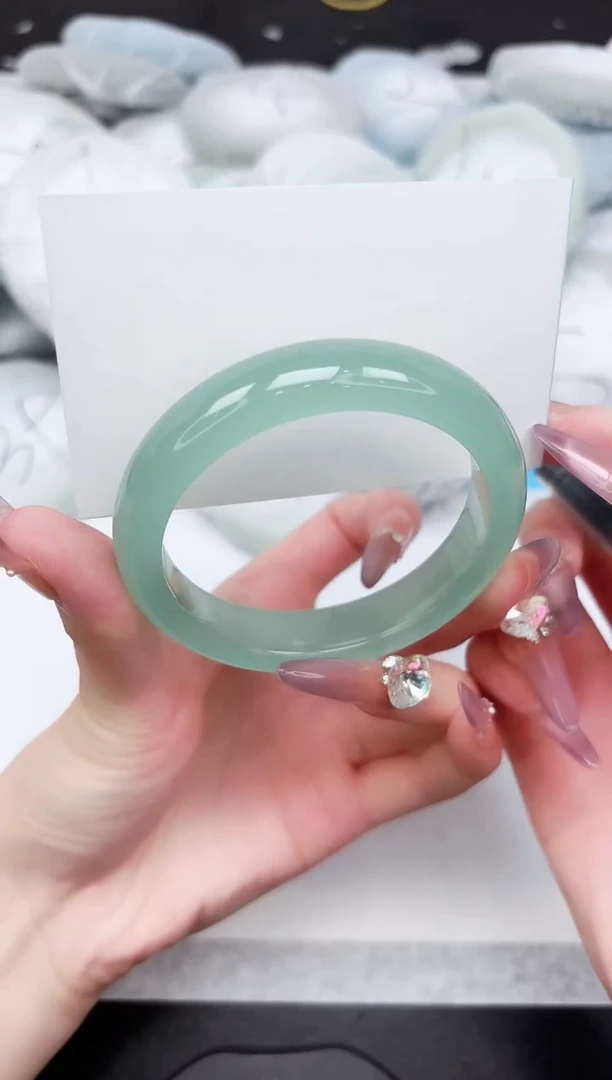 石英质玉手镯未镶嵌124-56.3