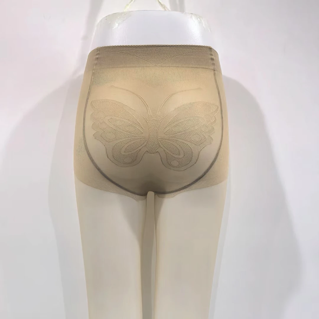 【蝴蝶素颜袜】蝴蝶素颜袜隐形面膜丝袜