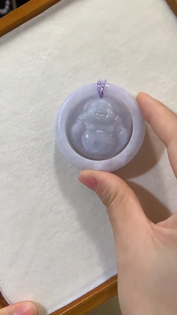 颈饰未镶嵌翡翠吊坠