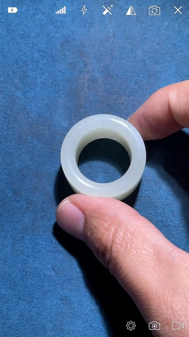 未镶嵌和田玉挂件PP 扳指22.5#