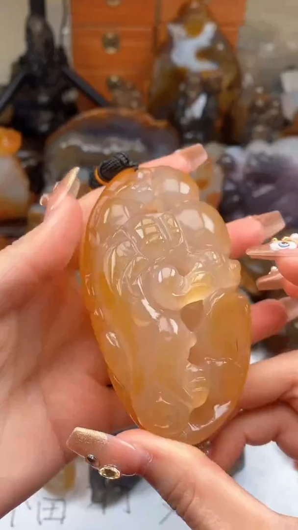 【闪购商品】玛瑙/玉髓颈饰未镶嵌AA