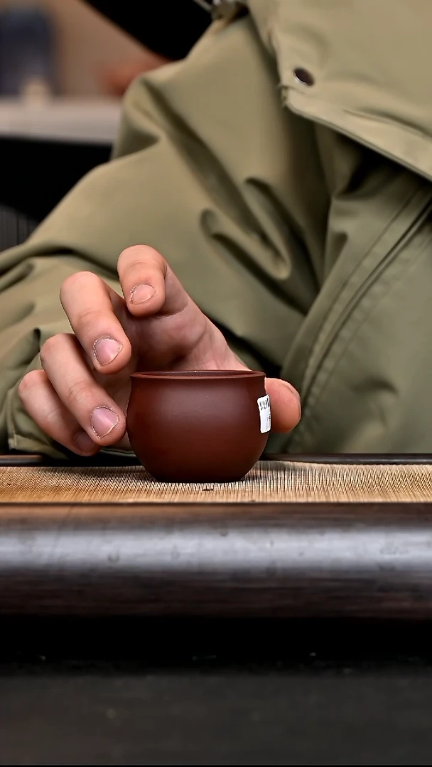 【闪购商品】紫砂茶杯aa13564 小圆杯 紫泥