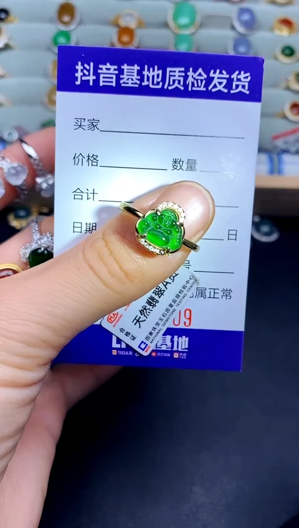 【闪购商品】翡翠戒指银S925镶嵌.................