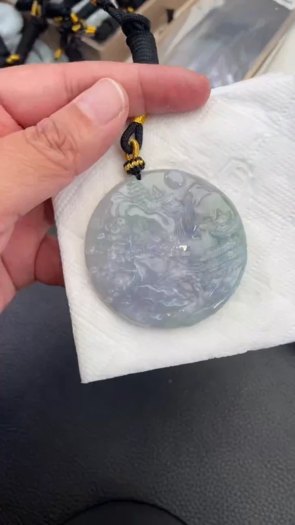 颈饰未镶嵌翡翠天然缅甸翡翠A货168