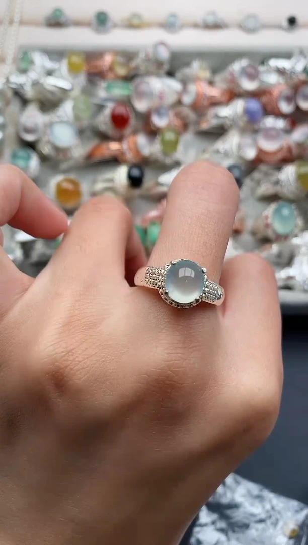 未镶嵌戒指翡翠6666666+3