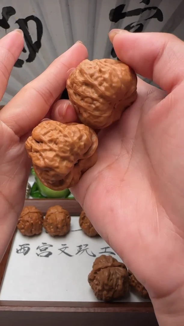 吊坠文玩核桃雪***武12