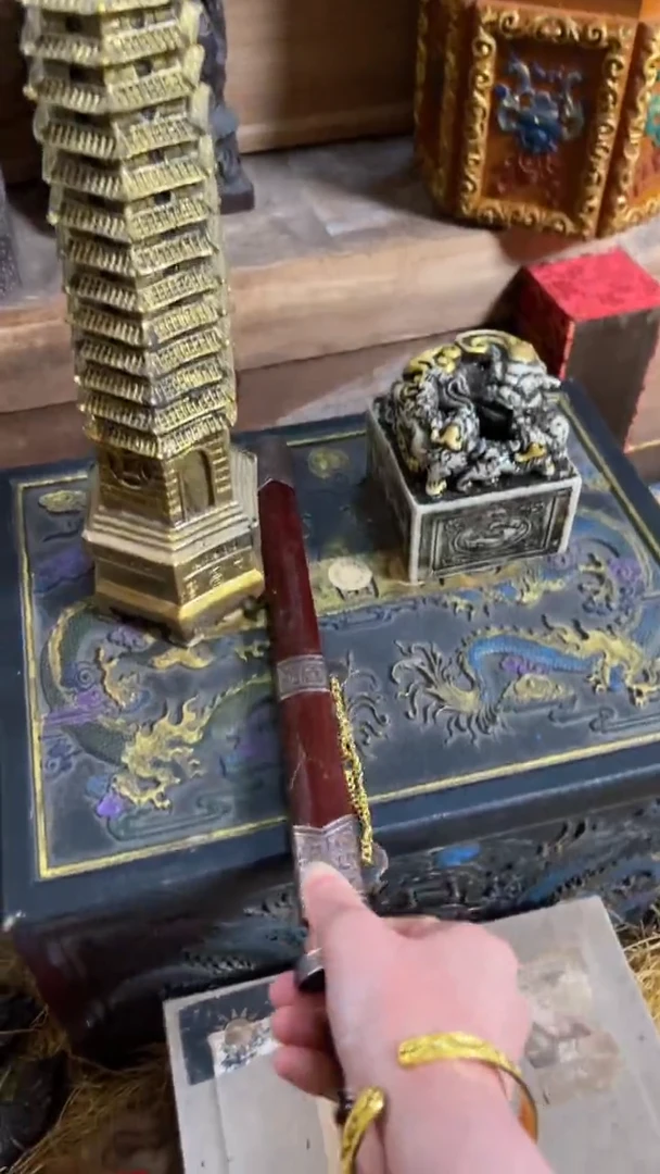 摆件高端精美开牛皮包单个链接
