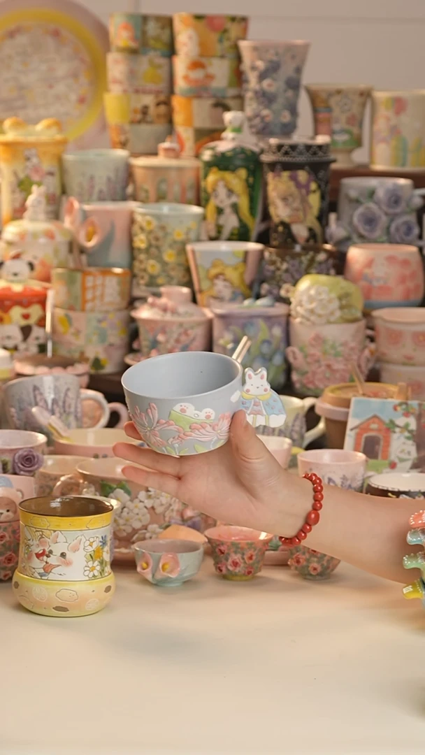 其他景德镇釉下彩手绘设计师款陶瓷