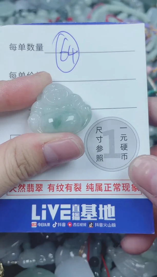翡翠未镶嵌颈饰64