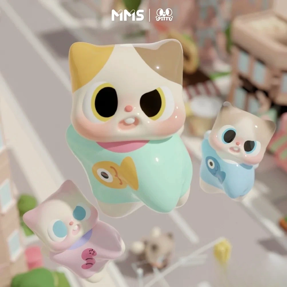 【101十人车】潮玩手办盲盒盲袋可爱摆件