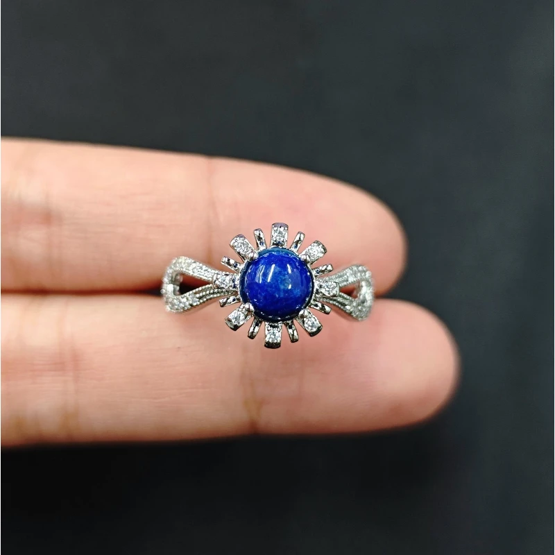 青金石优选时尚戒指赠礼盒合金(多样性发) C07-15