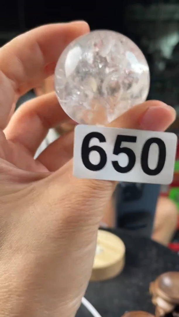 未镶嵌水晶大型摆件（非配饰）白水晶球650