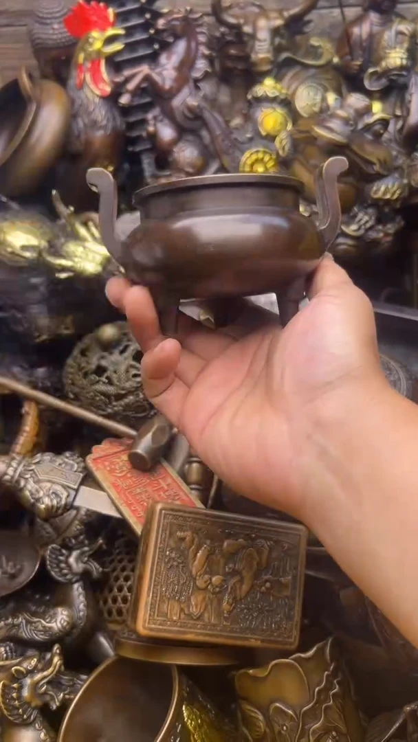 精美铜器，点击下单