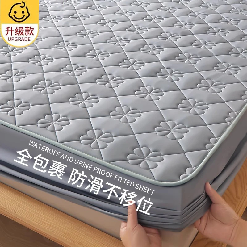 防水防滑床单罩升级床笠保护套床垫全包床罩榻榻米床笠罩1.8米x2