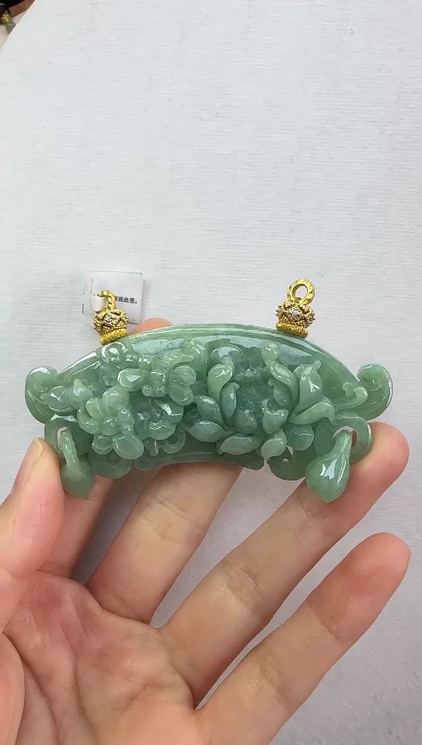 颈饰未镶嵌翡翠国风翡翠